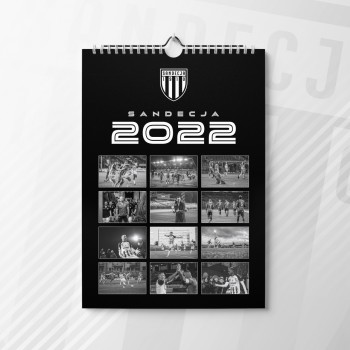 Kalendarz ścienny 2022 czarny