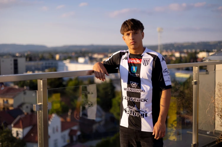 Koszulka domowa Sandecja Nowy Sącz sezon 2026/2027 2