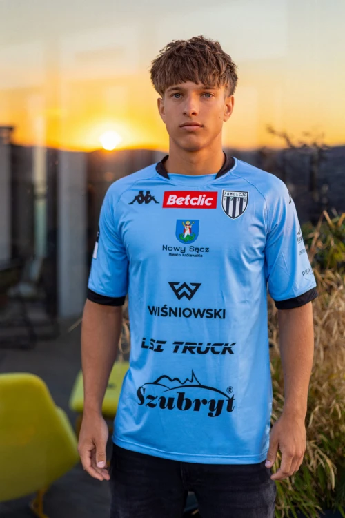 Koszulka meczowa wyjazdowa Sandecja Nowy Sącz sezon 2026/2027