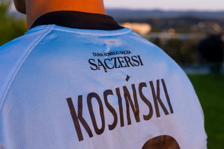 Koszulka meczowa wyjazdowa Sandecja Nowy Sącz sezon 2026/2027 5